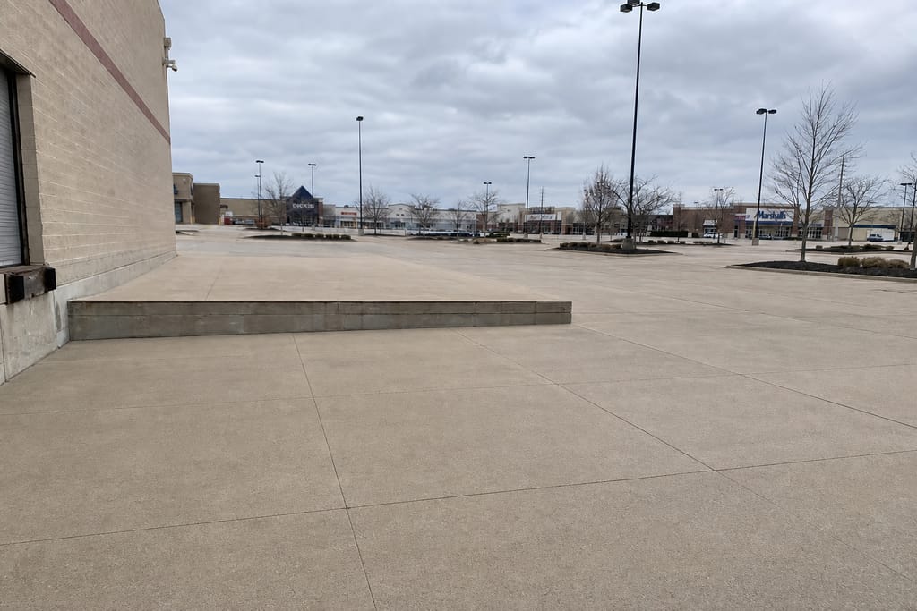 Parking Lot Concrete Lifting photo