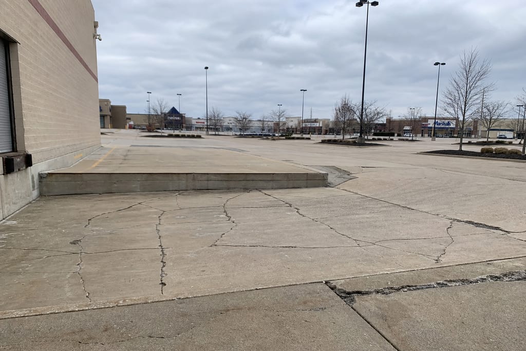 Parking Lot Concrete Lifting photo