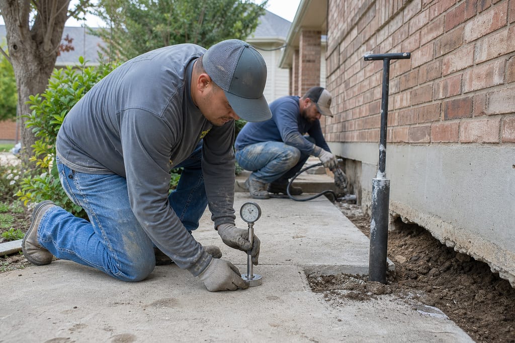 Compaction check photo